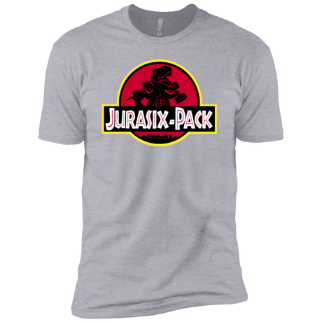 T-Shirts Heather Grey / X-Small Jurasix-Pack Men's Premium T-Shirt