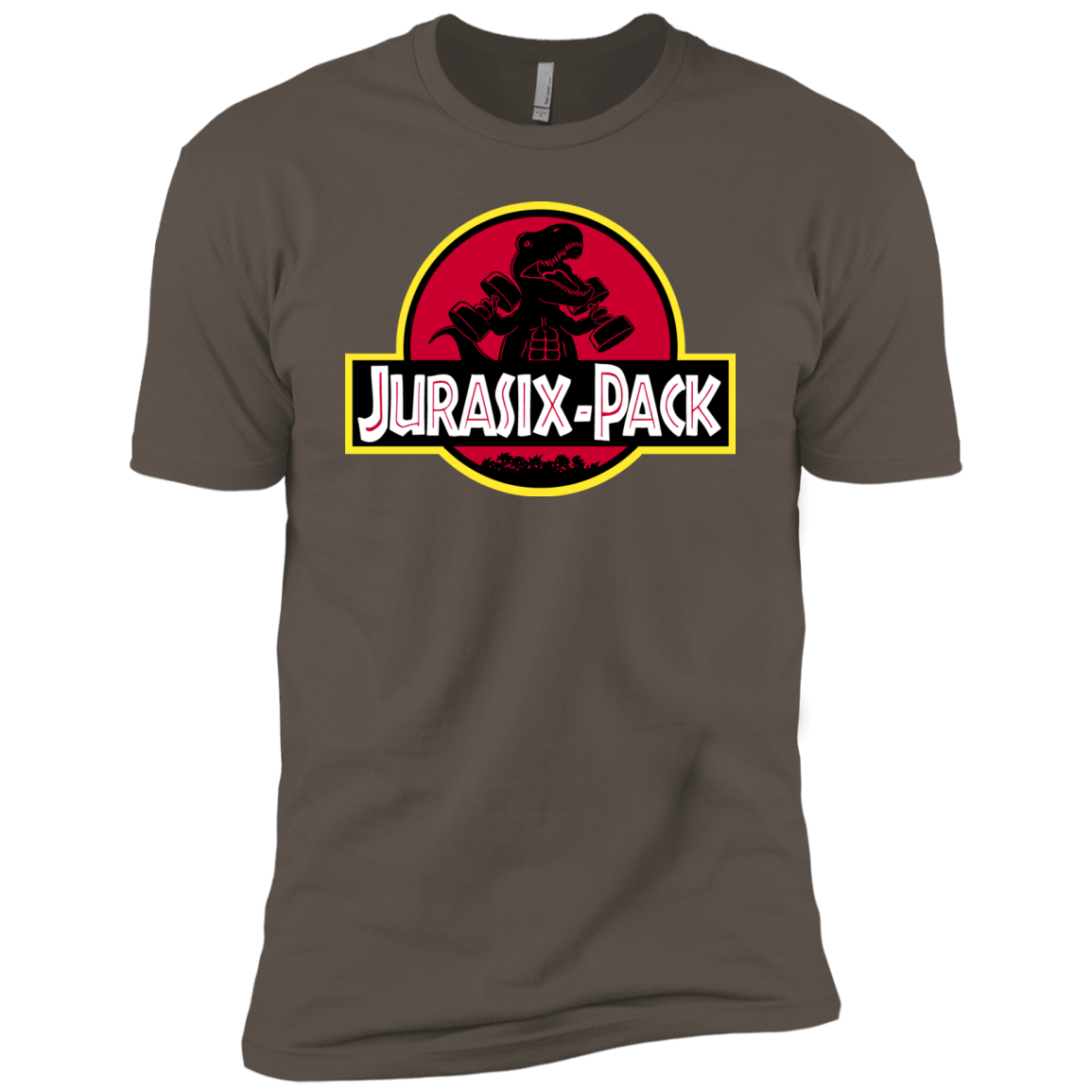 T-Shirts Warm Grey / X-Small Jurasix-Pack Men's Premium T-Shirt