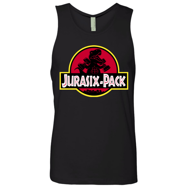 T-Shirts Black / S Jurasix-Pack Men's Premium Tank Top