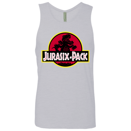 T-Shirts Heather Grey / S Jurasix-Pack Men's Premium Tank Top