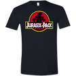 T-Shirts Black / X-Small Jurasix-Pack Men's Semi-Fitted Softstyle