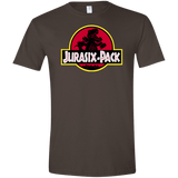 T-Shirts Dark Chocolate / S Jurasix-Pack Men's Semi-Fitted Softstyle