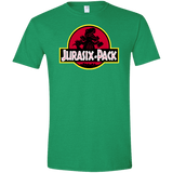 T-Shirts Heather Irish Green / S Jurasix-Pack Men's Semi-Fitted Softstyle