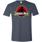 T-Shirts Heather Navy / S Jurasix-Pack Men's Semi-Fitted Softstyle