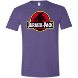 T-Shirts Heather Purple / S Jurasix-Pack Men's Semi-Fitted Softstyle