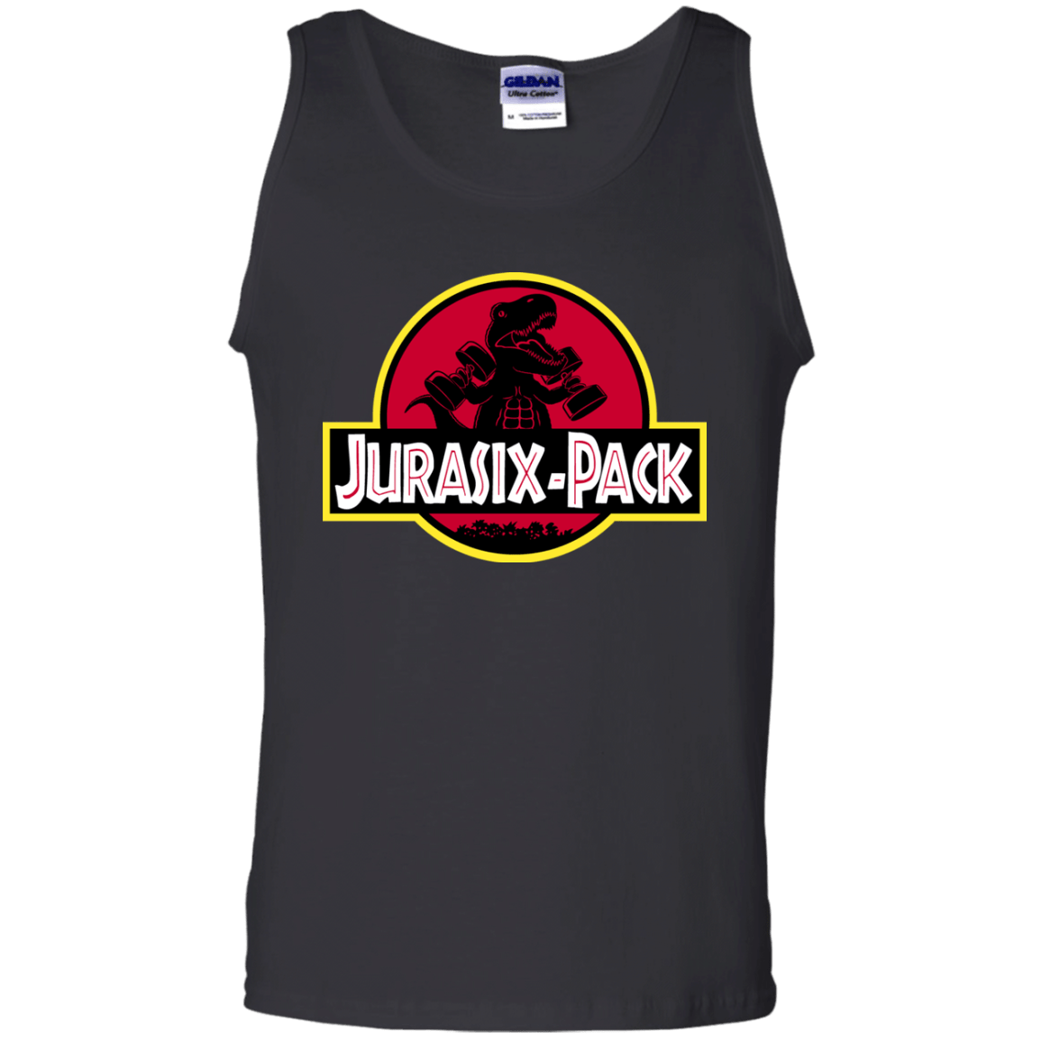 T-Shirts Black / S Jurasix-Pack Men's Tank Top
