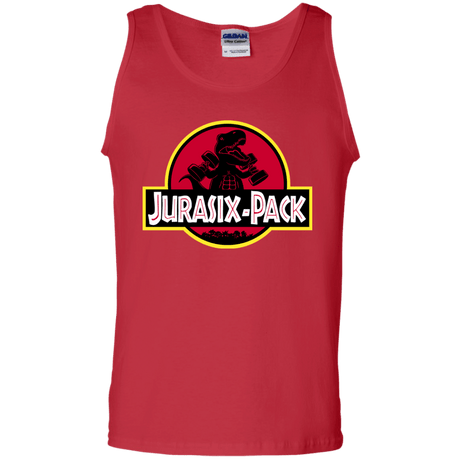 T-Shirts Red / S Jurasix-Pack Men's Tank Top