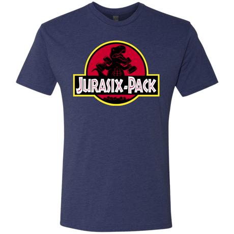 T-Shirts Vintage Navy / S Jurasix-Pack Men's Triblend T-Shirt