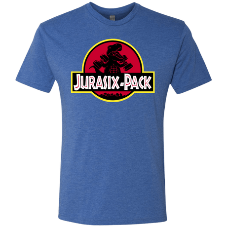 T-Shirts Vintage Royal / S Jurasix-Pack Men's Triblend T-Shirt