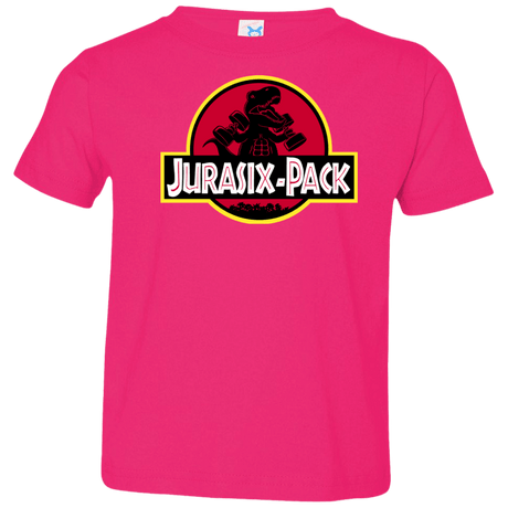 T-Shirts Hot Pink / 2T Jurasix-Pack Toddler Premium T-Shirt