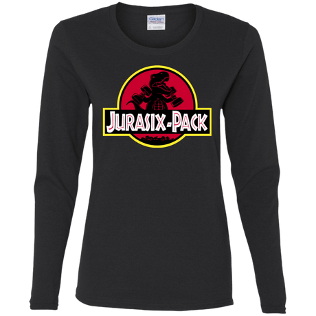 T-Shirts Black / S Jurasix-Pack Women's Long Sleeve T-Shirt