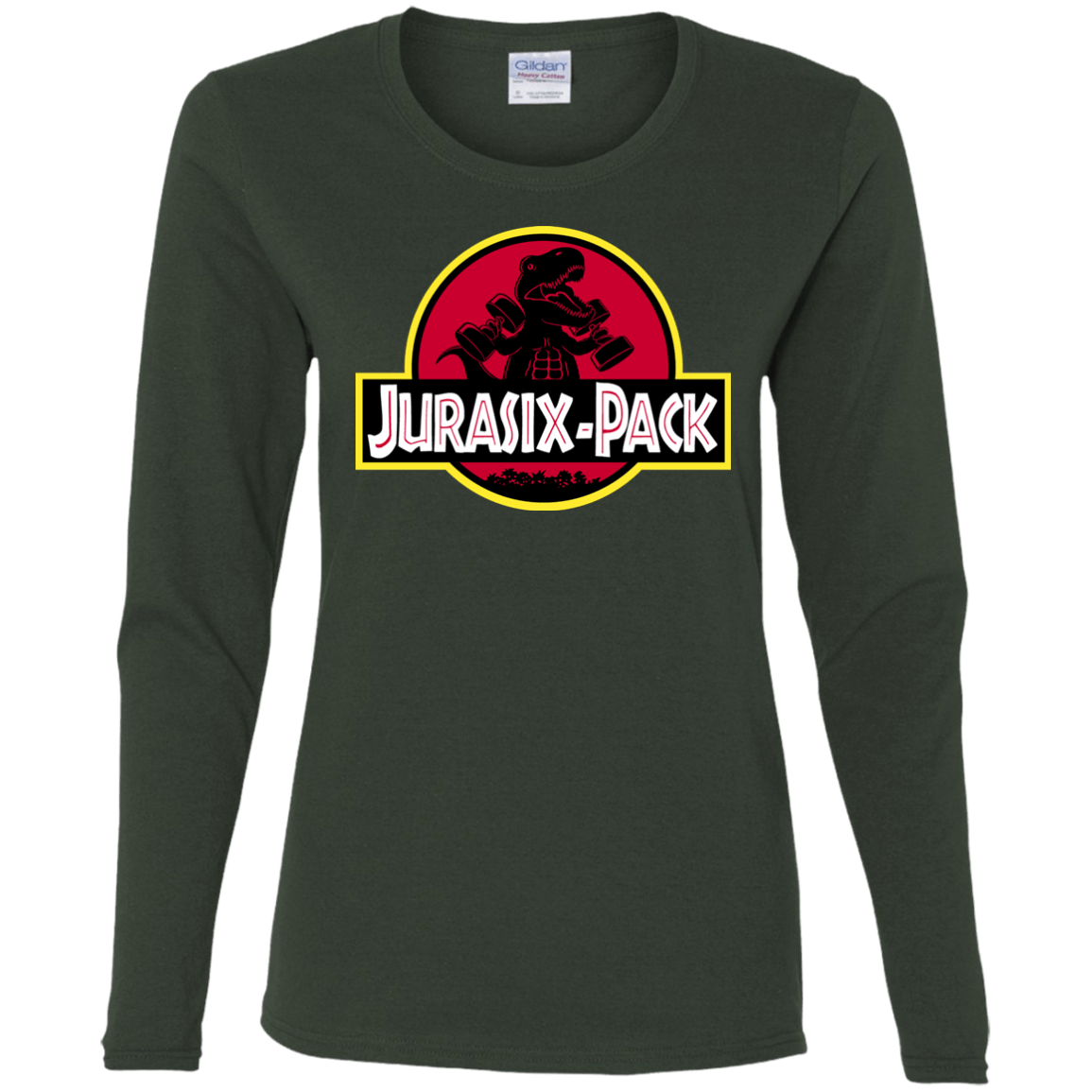 T-Shirts Forest / S Jurasix-Pack Women's Long Sleeve T-Shirt
