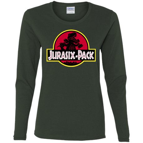 T-Shirts Forest / S Jurasix-Pack Women's Long Sleeve T-Shirt