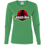 T-Shirts Irish Green / S Jurasix-Pack Women's Long Sleeve T-Shirt