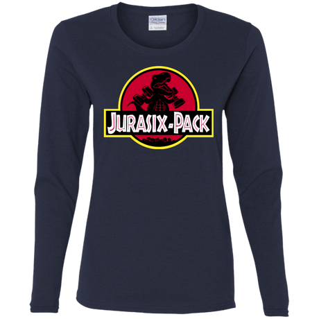 T-Shirts Navy / S Jurasix-Pack Women's Long Sleeve T-Shirt