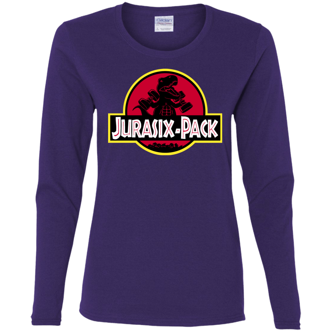 T-Shirts Purple / S Jurasix-Pack Women's Long Sleeve T-Shirt