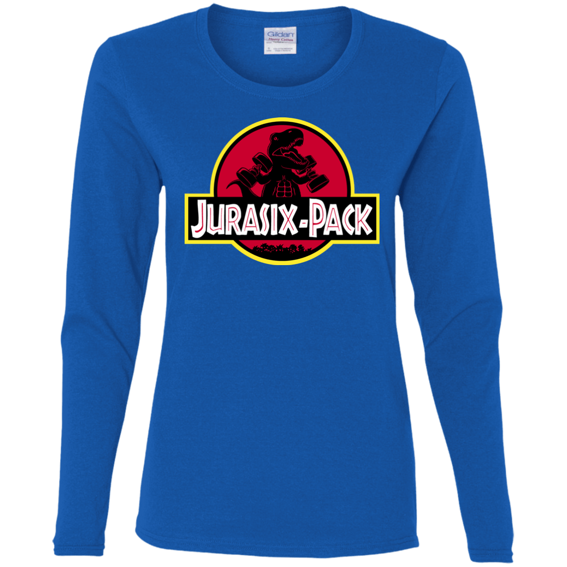 T-Shirts Royal / S Jurasix-Pack Women's Long Sleeve T-Shirt