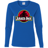 T-Shirts Royal / S Jurasix-Pack Women's Long Sleeve T-Shirt