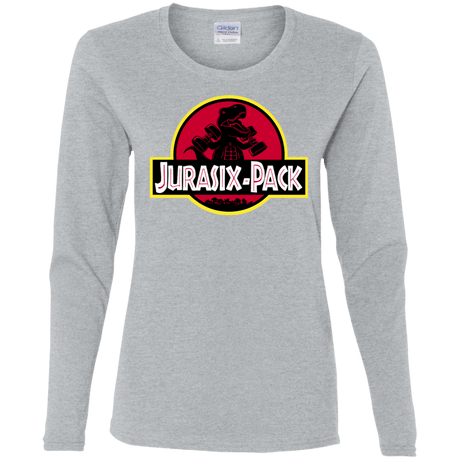 T-Shirts Sport Grey / S Jurasix-Pack Women's Long Sleeve T-Shirt