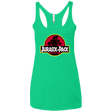 T-Shirts Envy / X-Small Jurasix-Pack Women's Triblend Racerback Tank
