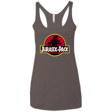 T-Shirts Macchiato / X-Small Jurasix-Pack Women's Triblend Racerback Tank