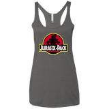 T-Shirts Premium Heather / X-Small Jurasix-Pack Women's Triblend Racerback Tank