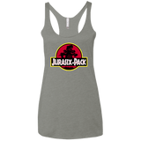 T-Shirts Venetian Grey / X-Small Jurasix-Pack Women's Triblend Racerback Tank