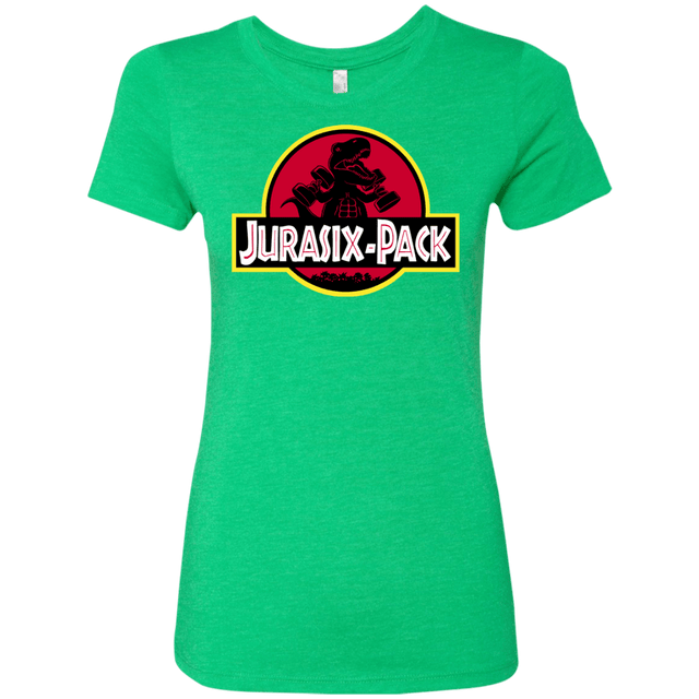 T-Shirts Envy / S Jurasix-Pack Women's Triblend T-Shirt