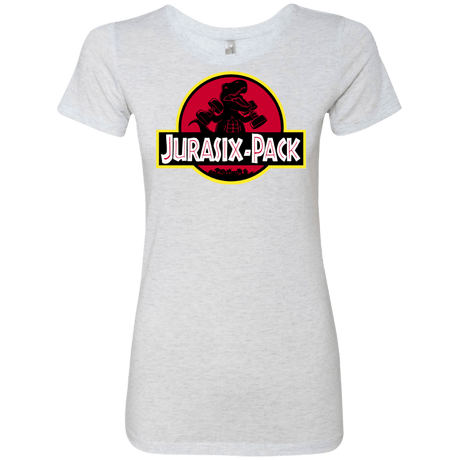 T-Shirts Heather White / S Jurasix-Pack Women's Triblend T-Shirt