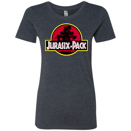 T-Shirts Vintage Navy / S Jurasix-Pack Women's Triblend T-Shirt