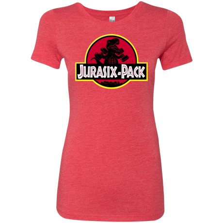 T-Shirts Vintage Red / S Jurasix-Pack Women's Triblend T-Shirt