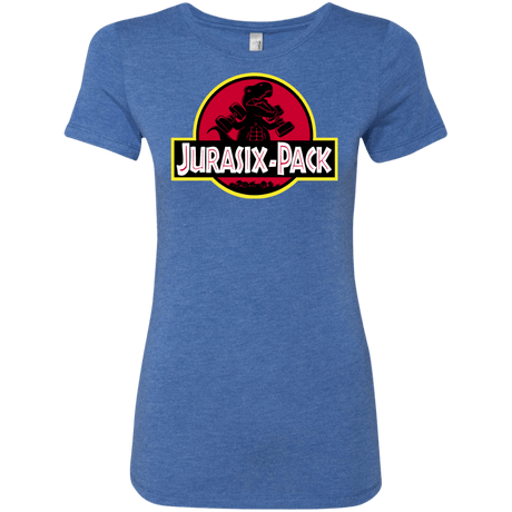 T-Shirts Vintage Royal / S Jurasix-Pack Women's Triblend T-Shirt