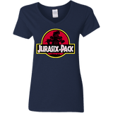 T-Shirts Navy / S Jurasix-Pack Women's V-Neck T-Shirt