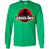 T-Shirts Irish Green / YS Jurasix-Pack Youth Long Sleeve T-Shirt