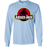 T-Shirts Light Blue / YS Jurasix-Pack Youth Long Sleeve T-Shirt