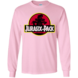 T-Shirts Light Pink / YS Jurasix-Pack Youth Long Sleeve T-Shirt