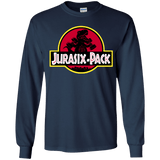 T-Shirts Navy / YS Jurasix-Pack Youth Long Sleeve T-Shirt