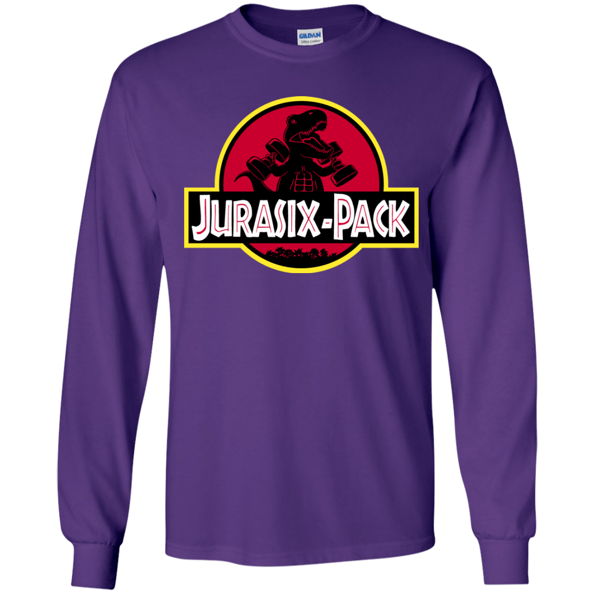 T-Shirts Purple / YS Jurasix-Pack Youth Long Sleeve T-Shirt