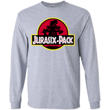 T-Shirts Sport Grey / YS Jurasix-Pack Youth Long Sleeve T-Shirt