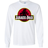 T-Shirts White / YS Jurasix-Pack Youth Long Sleeve T-Shirt