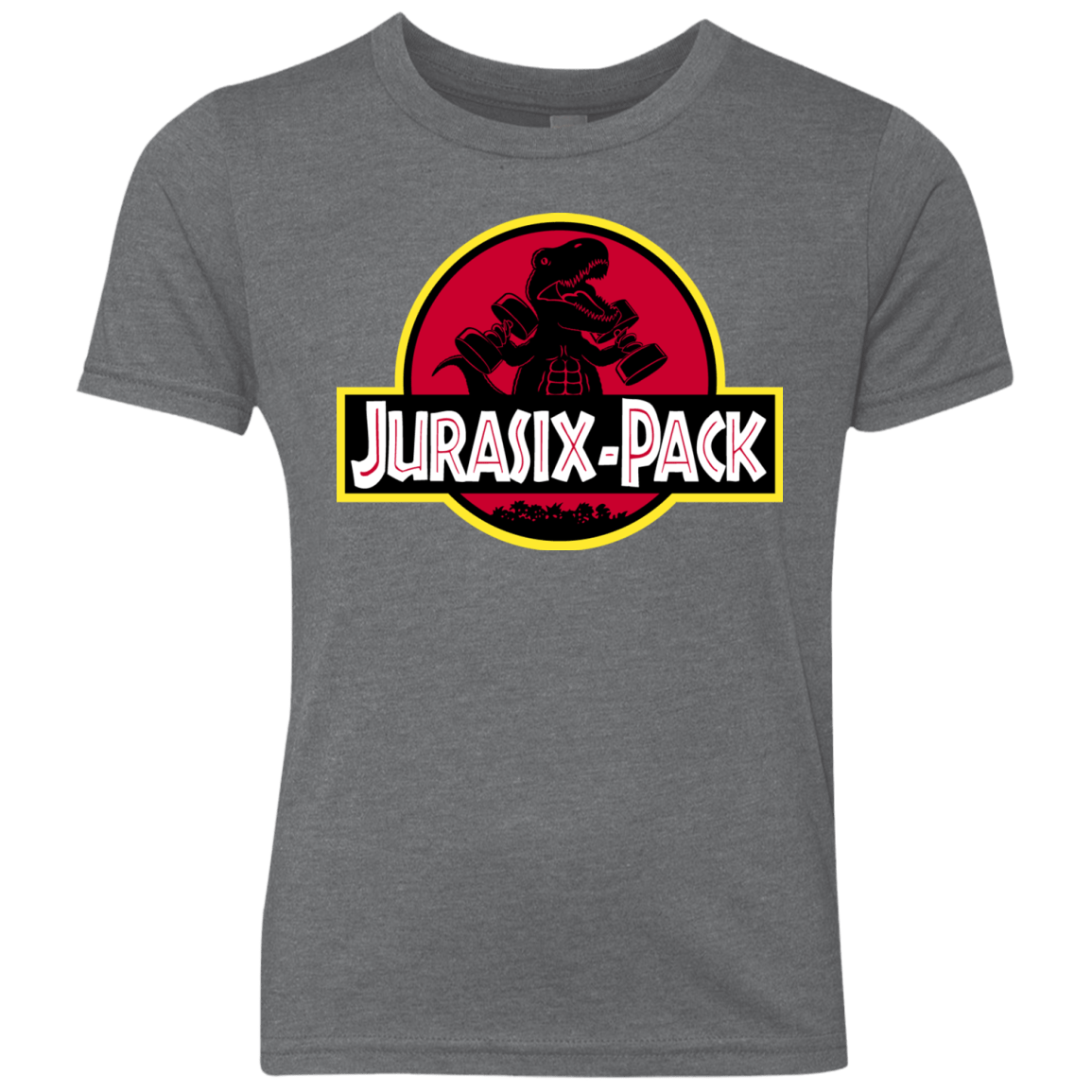 T-Shirts Premium Heather / YXS Jurasix-Pack Youth Triblend T-Shirt
