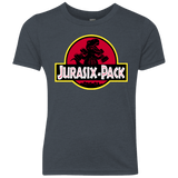 T-Shirts Vintage Navy / YXS Jurasix-Pack Youth Triblend T-Shirt