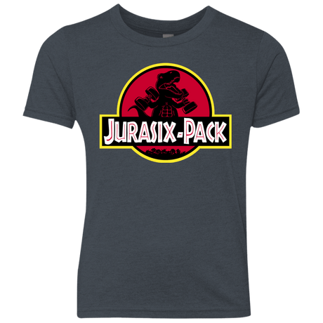 T-Shirts Vintage Navy / YXS Jurasix-Pack Youth Triblend T-Shirt
