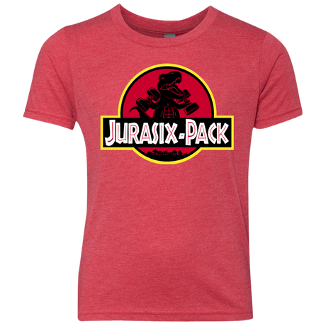 T-Shirts Vintage Red / YXS Jurasix-Pack Youth Triblend T-Shirt