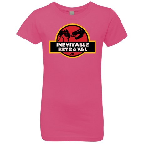 T-Shirts Hot Pink / YXS JURASSIC BETRAYAL Girls Premium T-Shirt