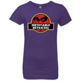 T-Shirts Purple Rush / YXS JURASSIC BETRAYAL Girls Premium T-Shirt