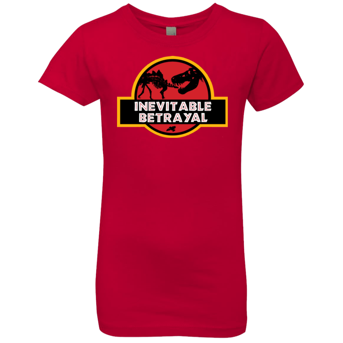 T-Shirts Red / YXS JURASSIC BETRAYAL Girls Premium T-Shirt