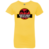 T-Shirts Vibrant Yellow / YXS JURASSIC BETRAYAL Girls Premium T-Shirt