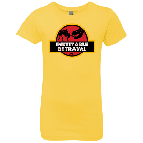 T-Shirts Vibrant Yellow / YXS JURASSIC BETRAYAL Girls Premium T-Shirt