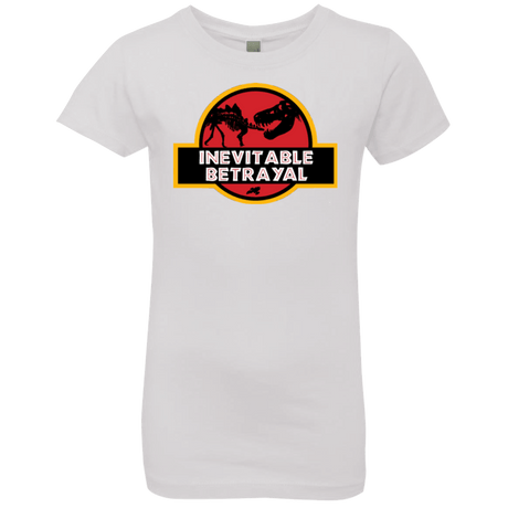 T-Shirts White / YXS JURASSIC BETRAYAL Girls Premium T-Shirt